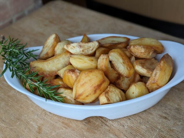 Roast potatoes